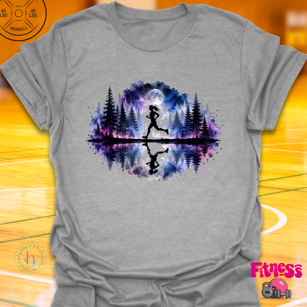 Female Night Run T-Shirt