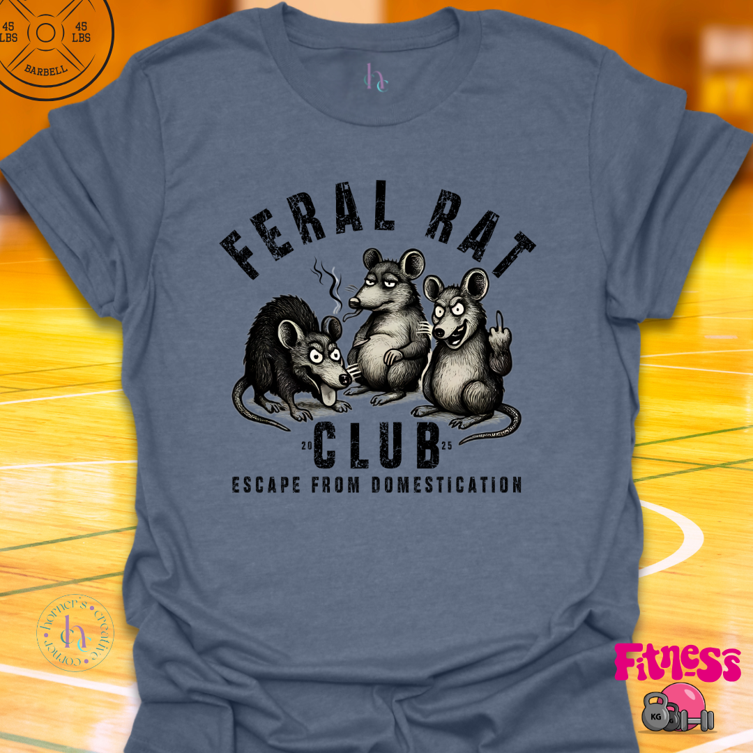 Feral Rat Club Dated T-Shirt