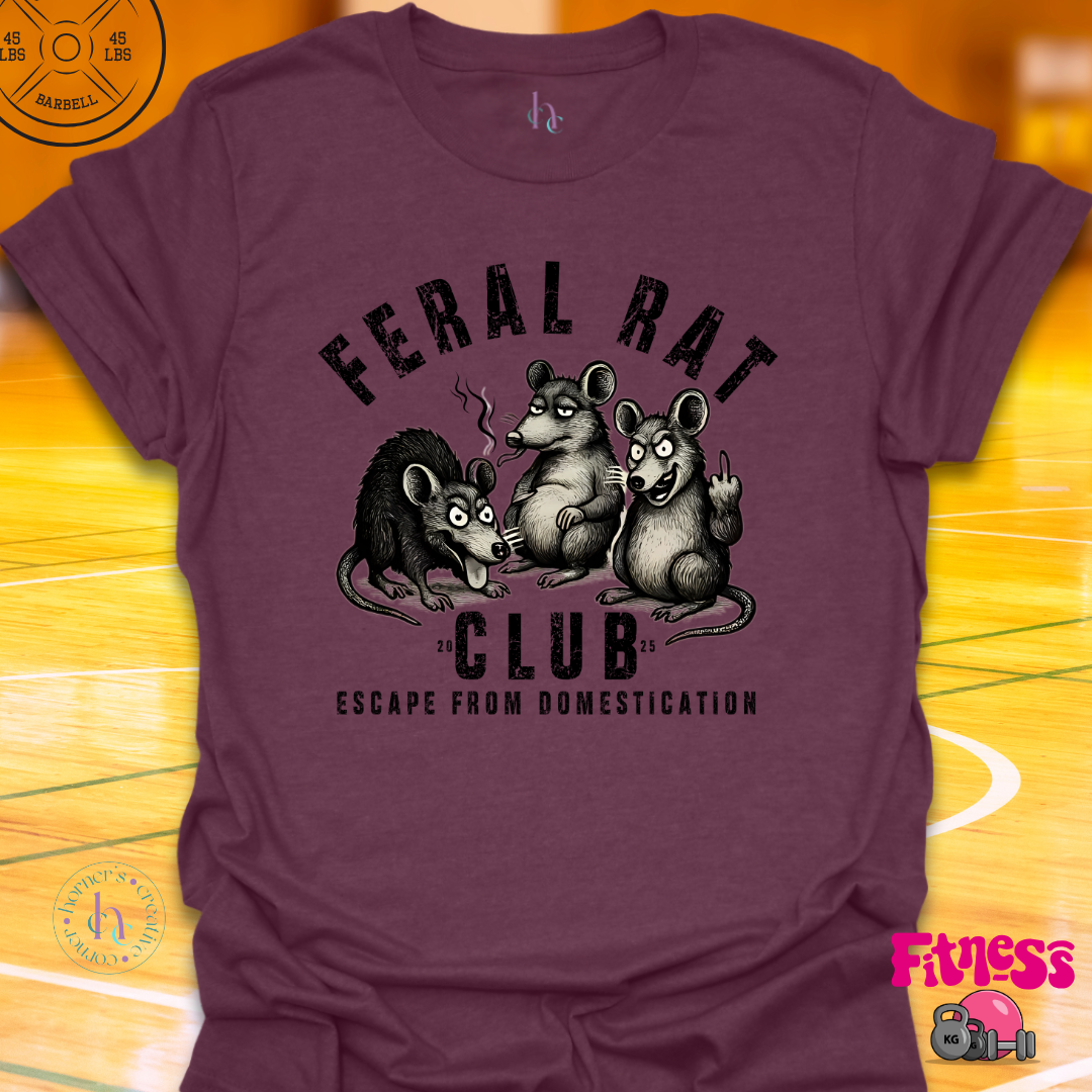 Feral Rat Club Dated T-Shirt