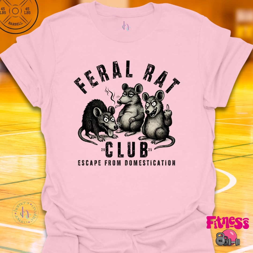 Feral Rat Club Dated T-Shirt