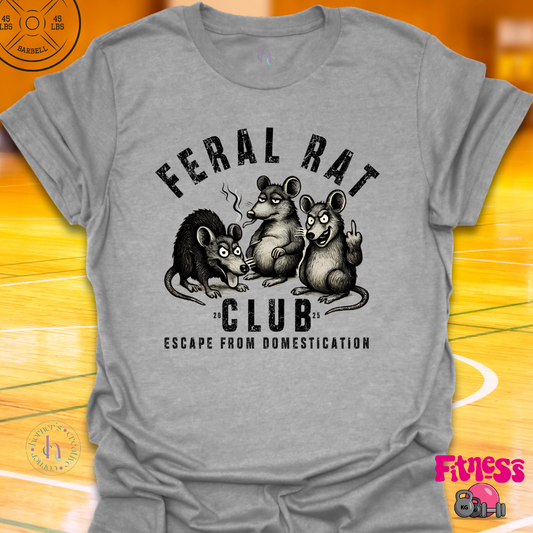 Feral Rat Club Dated T-Shirt
