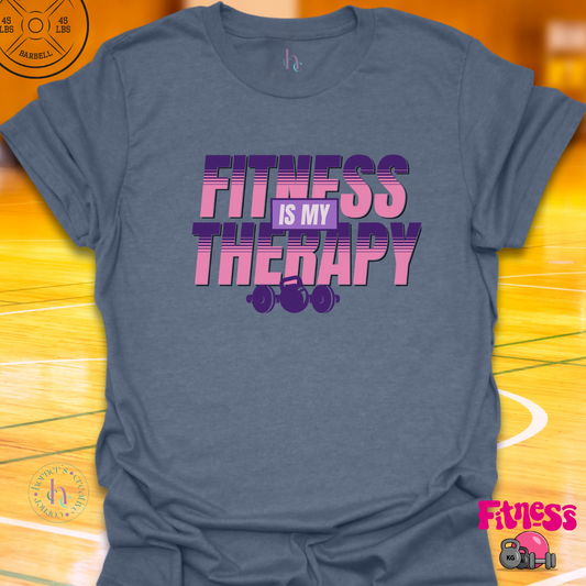 Fitness is My Therapy T-Shirt