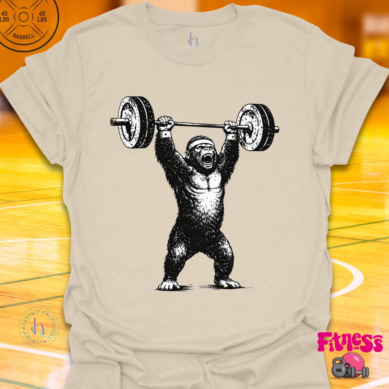 Gorilla Lifting T-Shirt
