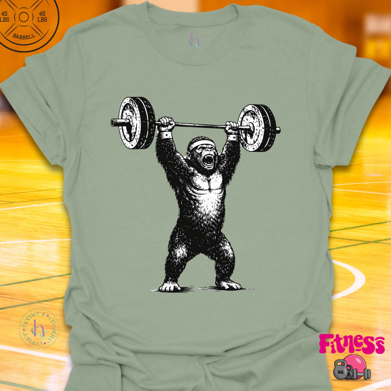 Gorilla Lifting T-Shirt