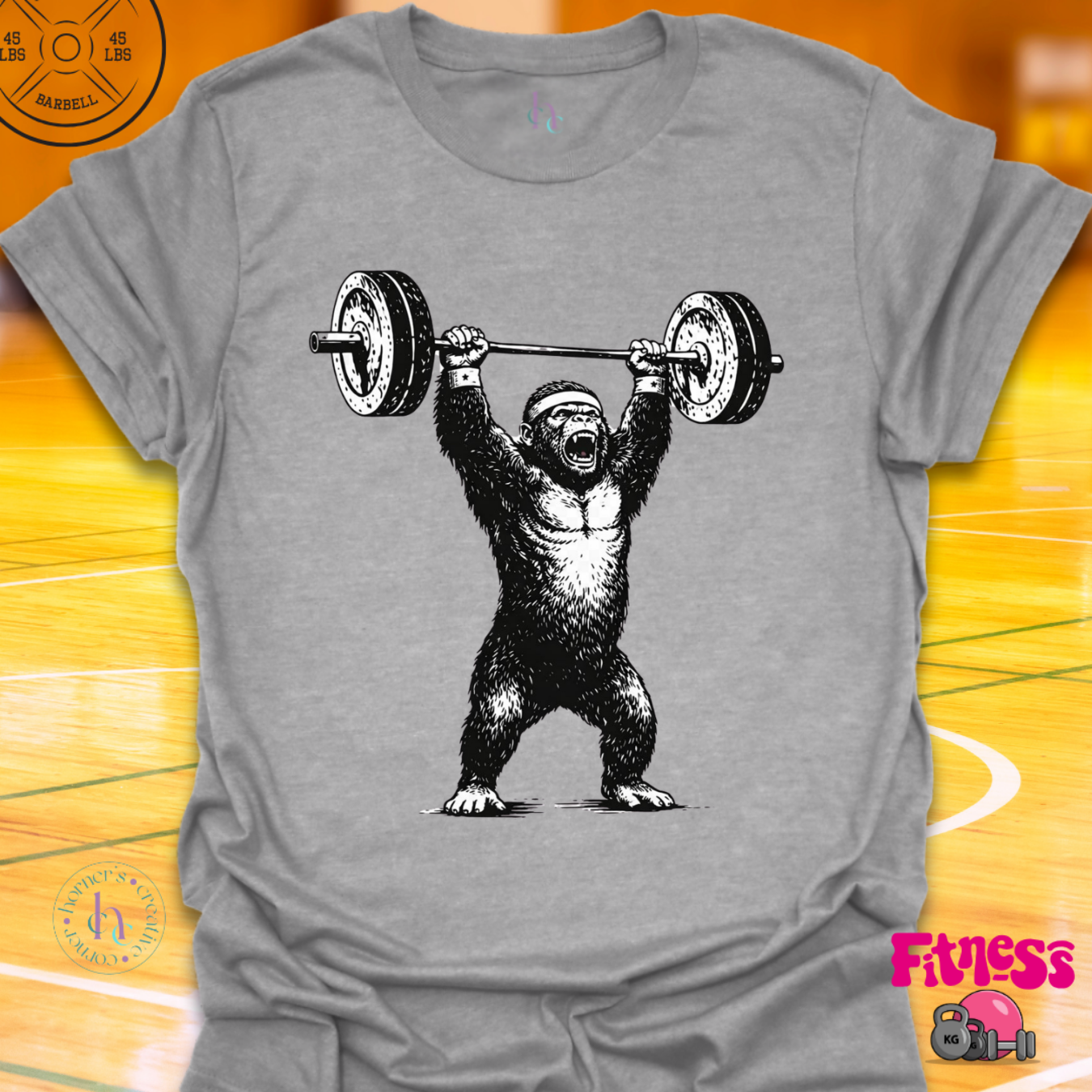 Gorilla Lifting T-Shirt