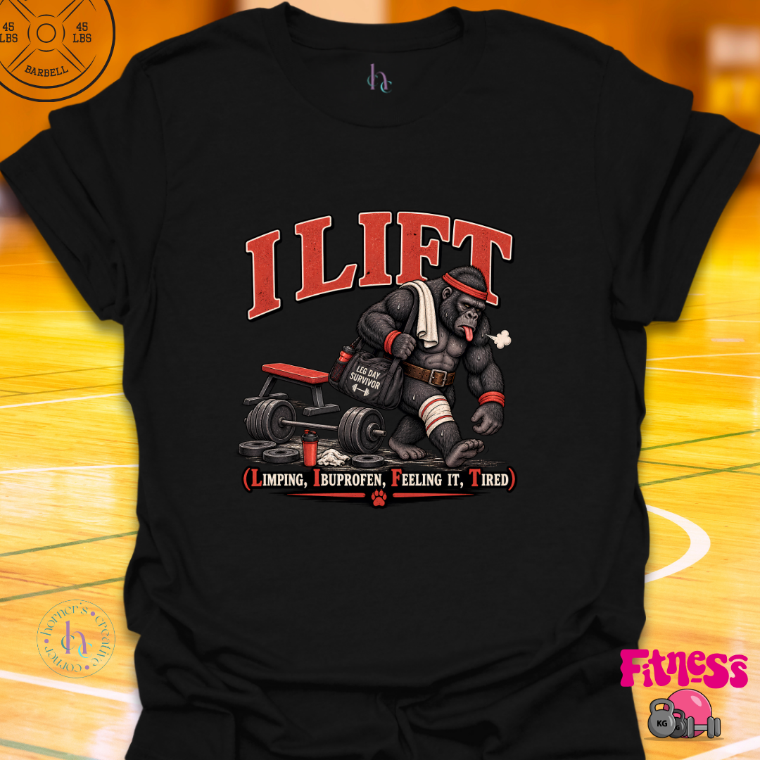 I Lift Gorilla T-Shirt