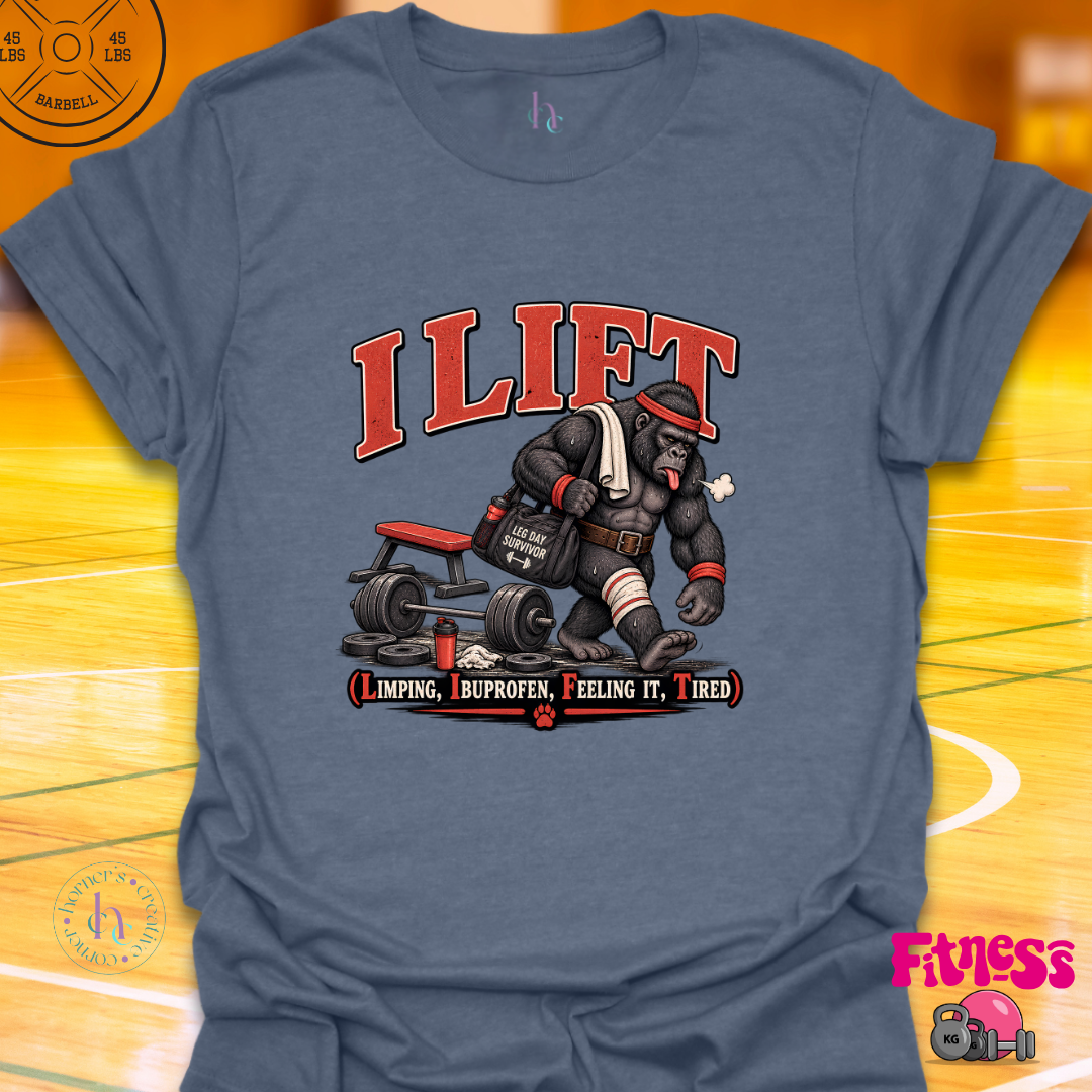 I Lift Gorilla T-Shirt