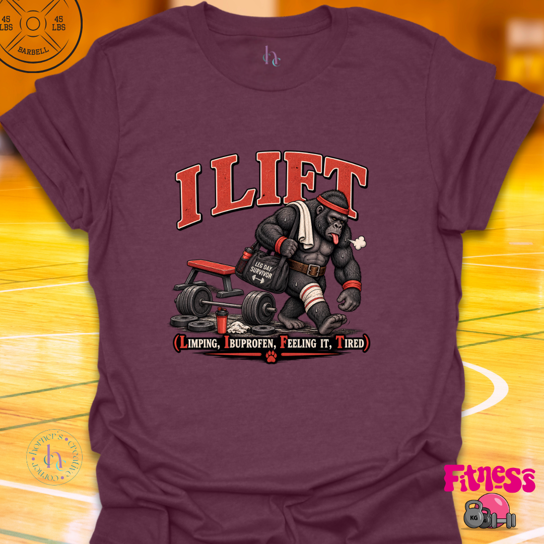 I Lift Gorilla T-Shirt