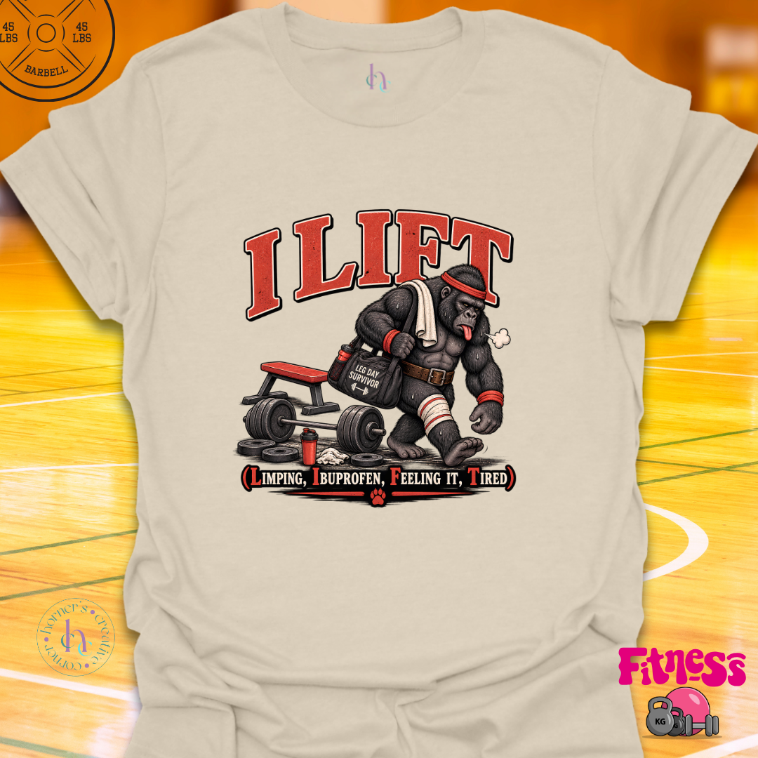 I Lift Gorilla T-Shirt