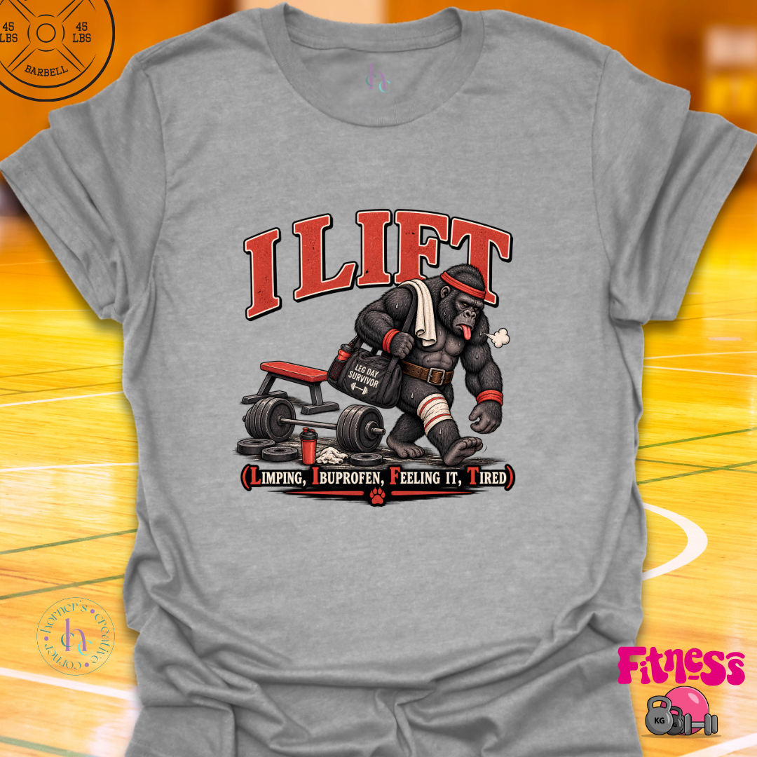 I Lift Gorilla T-Shirt