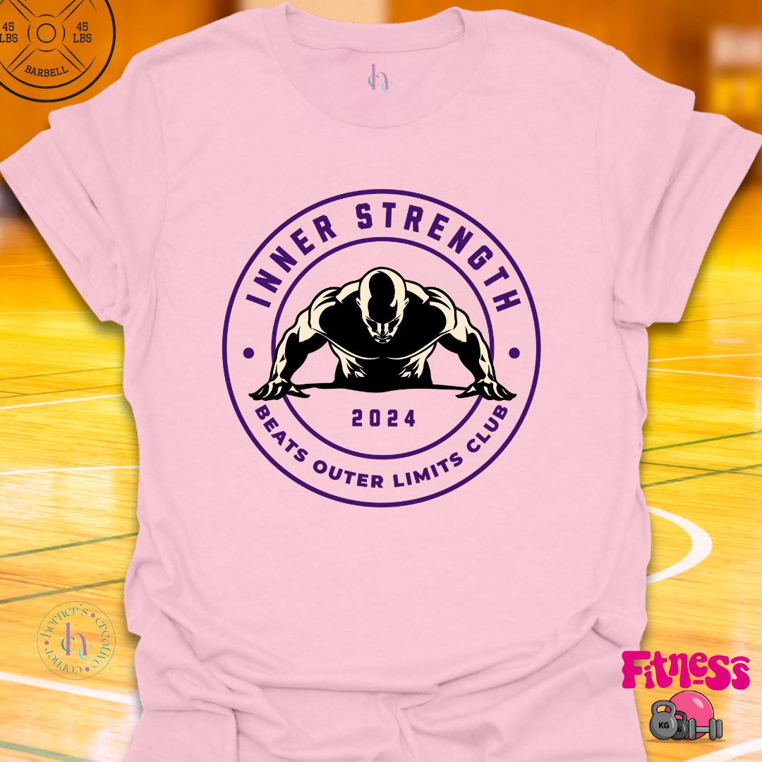 Inner Strength Beats Outer Limits Dated T-Shirt