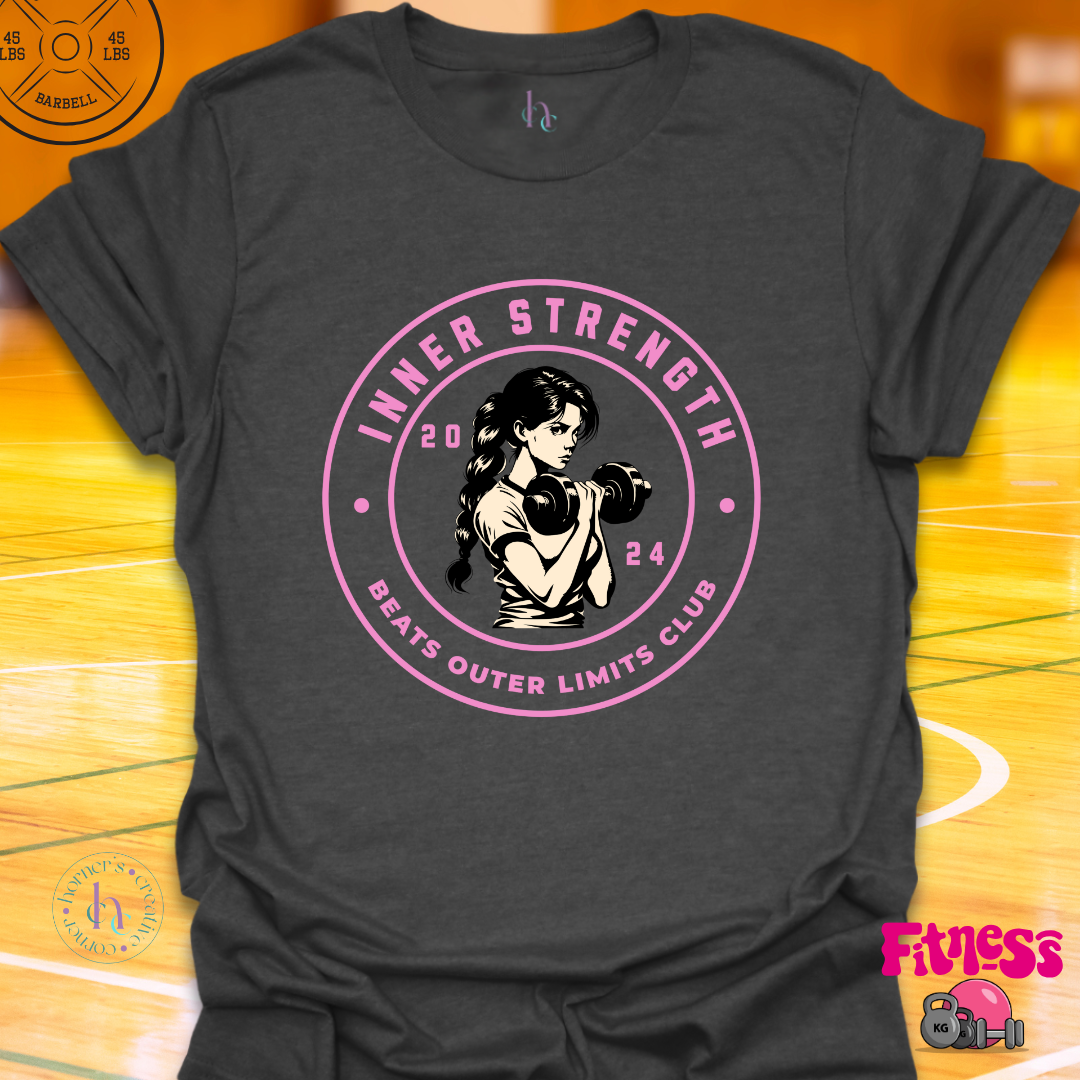 Inner Strength Beats Outer Limits Dated T-Shirt