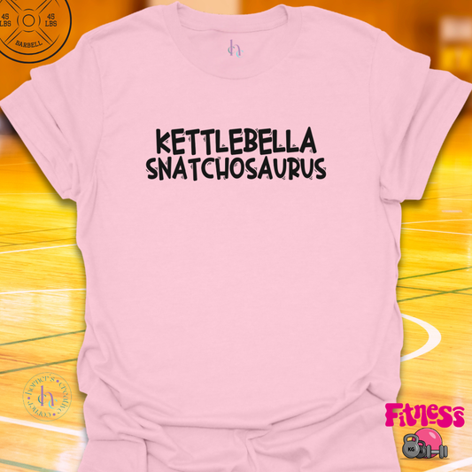 Kettlebella Snatchosaurus T-Shirt
