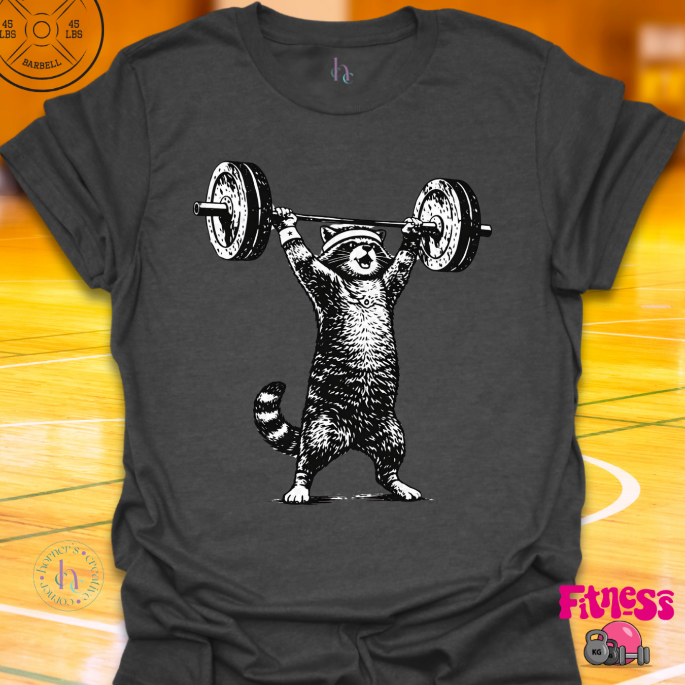 Racoon Lifting T-Shirt