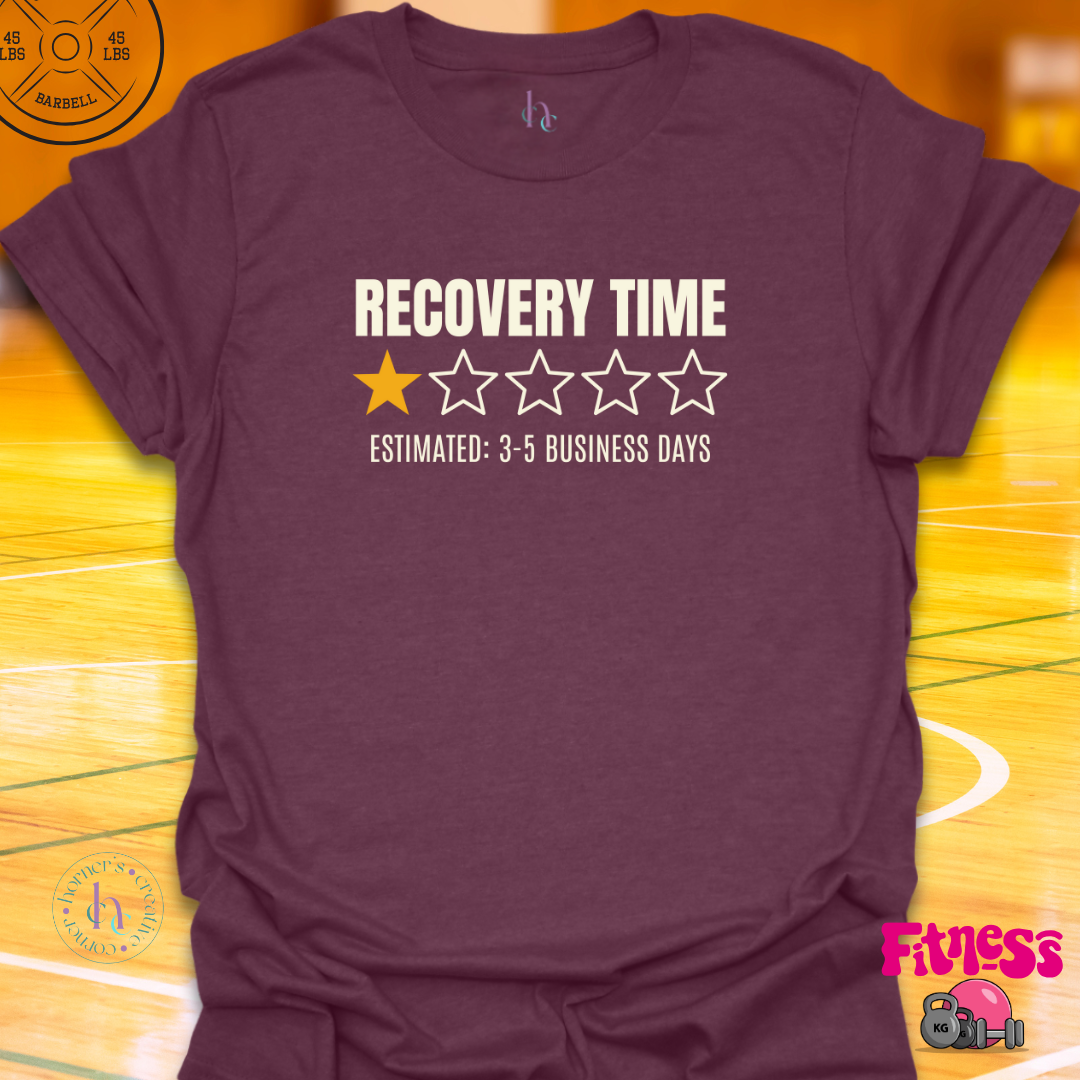 One Star Recovery Time T-Shirt