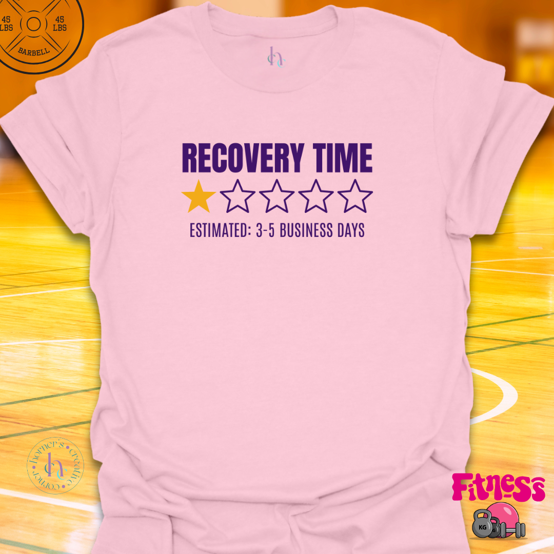 One Star Recovery Time T-Shirt