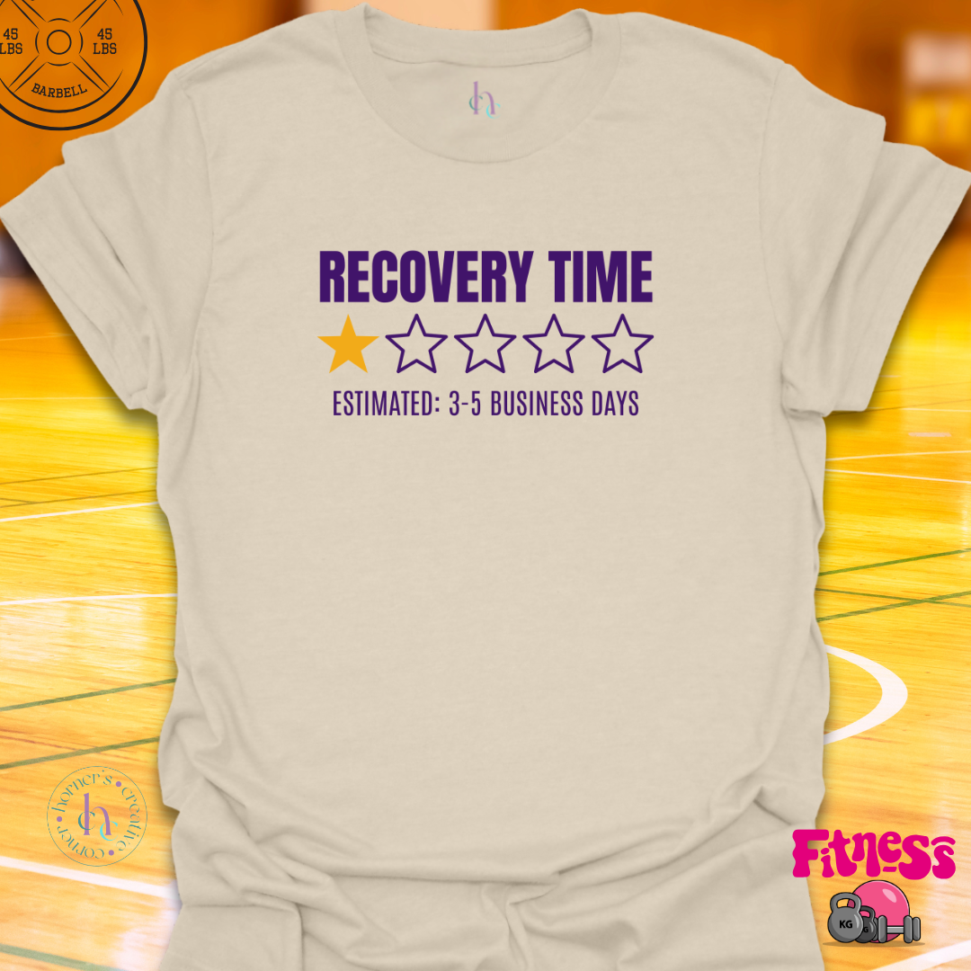 One Star Recovery Time T-Shirt