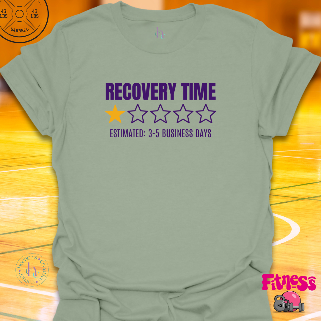 One Star Recovery Time T-Shirt