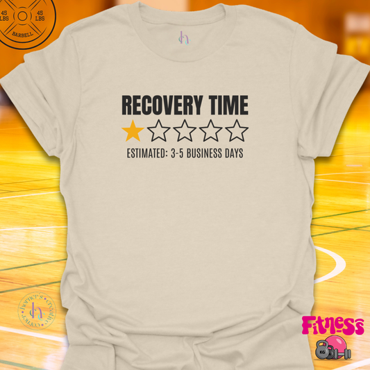 One Star Recovery Time T-Shirt