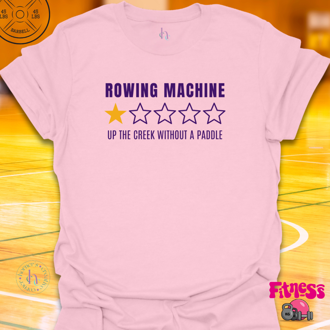 One Star Rowing Machine T-Shirt