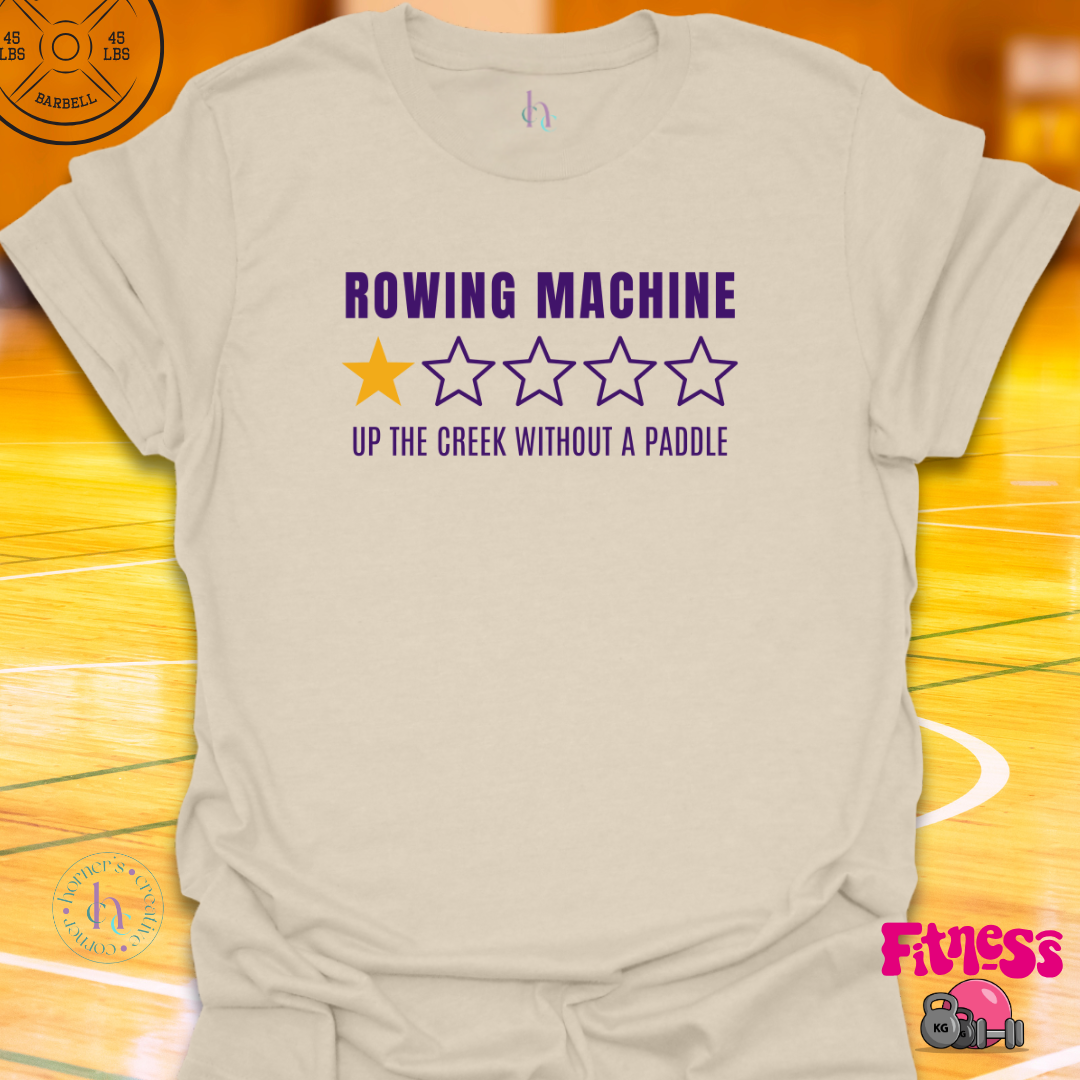 One Star Rowing Machine T-Shirt
