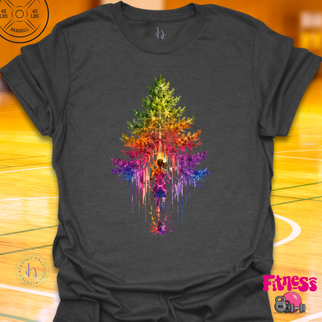 Runner Color TreeT-Shirt