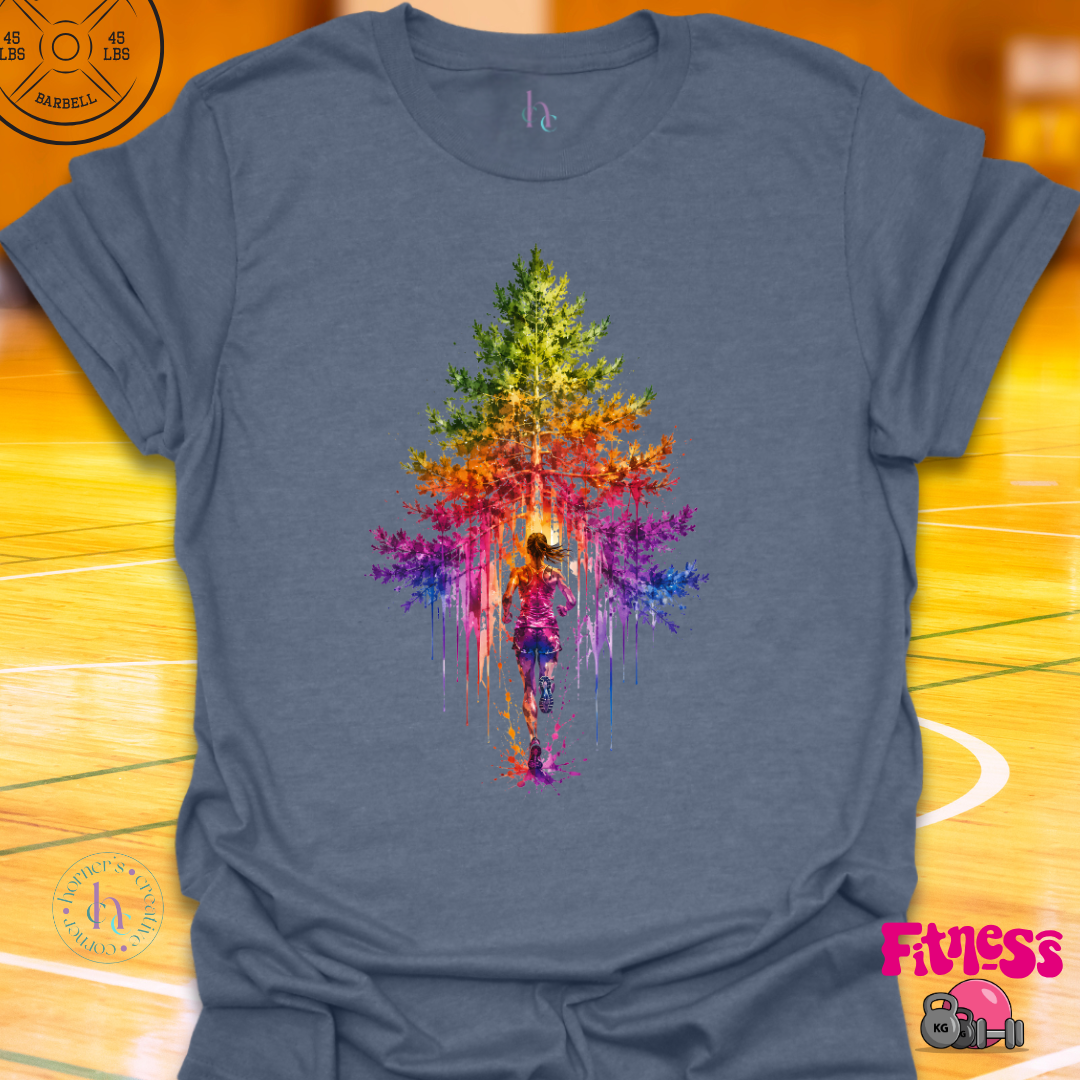 Runner Color TreeT-Shirt