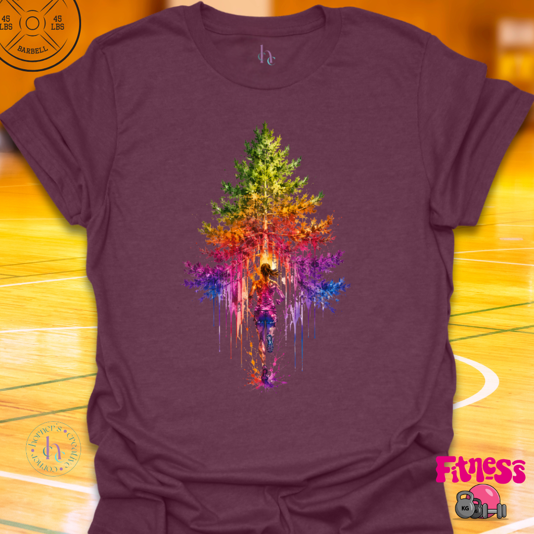Runner Color TreeT-Shirt