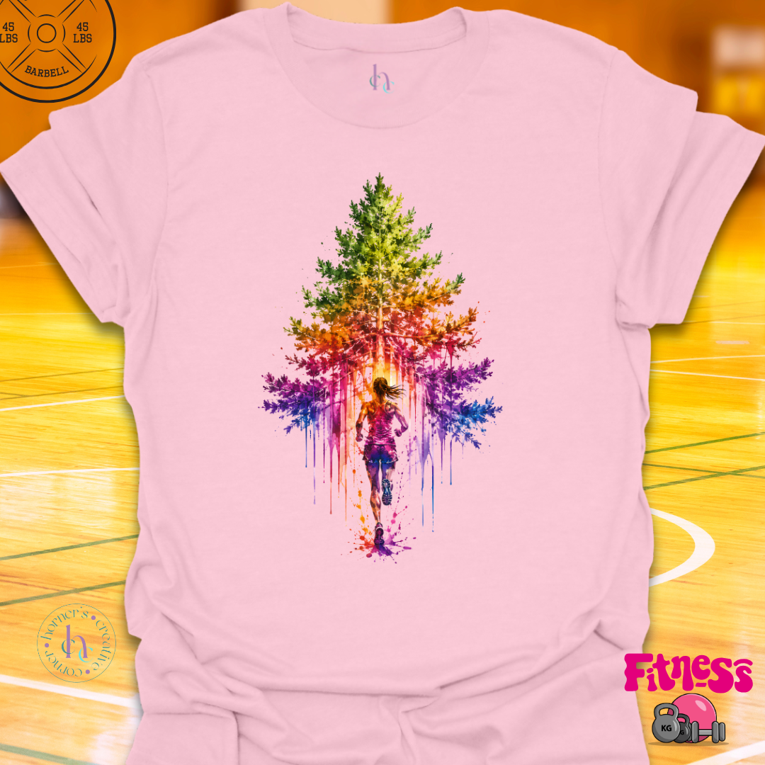 Runner Color TreeT-Shirt
