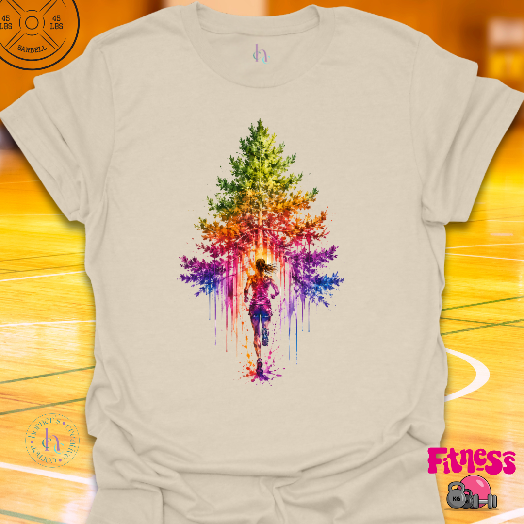 Runner Color TreeT-Shirt