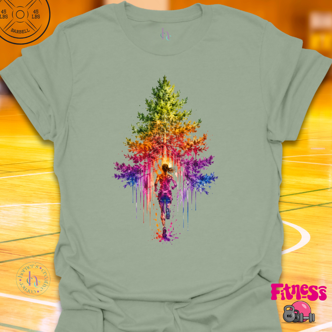 Runner Color TreeT-Shirt