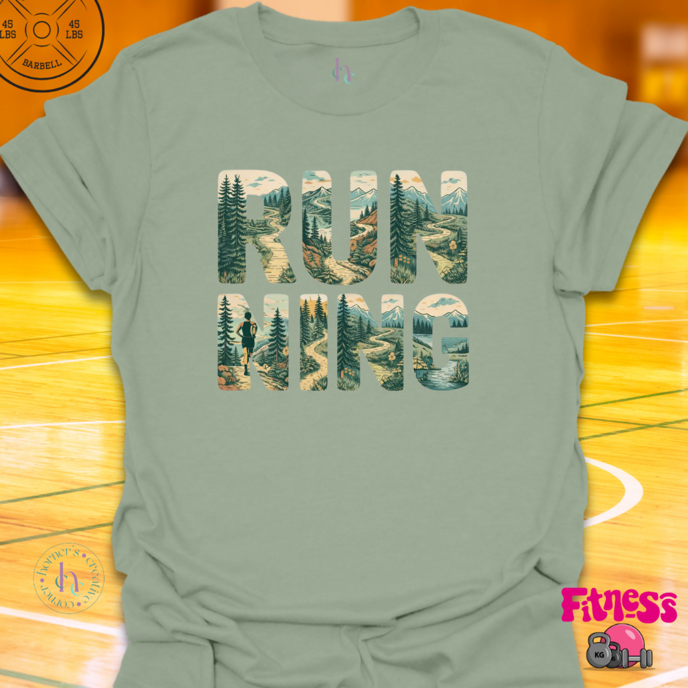 Running Stacked T-Shirt