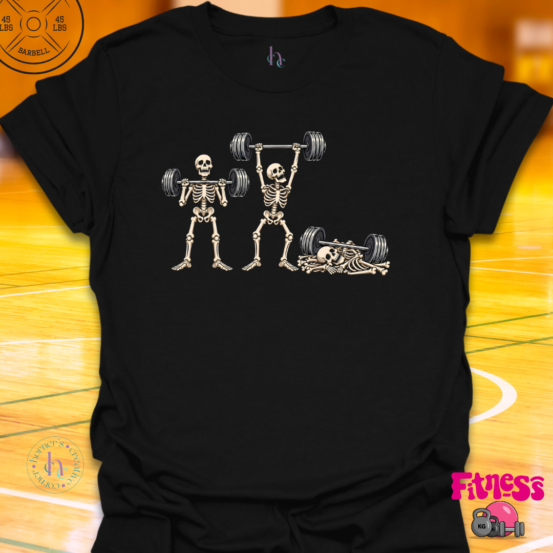 Skeleton Lift Fail T-Shirt