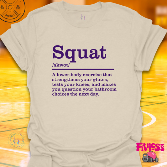 Squat Definition T-Shirt