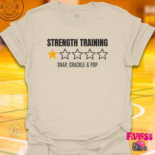 One Star Strength Training T-Shirt