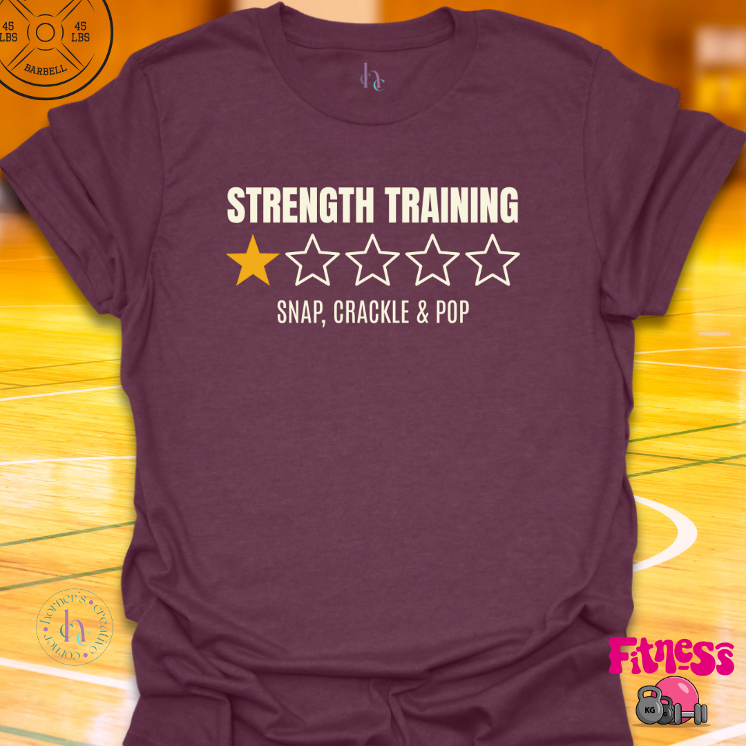 One Star Strength Training T-Shirt