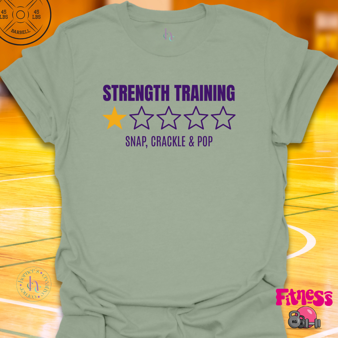 One Star Strength Training T-Shirt