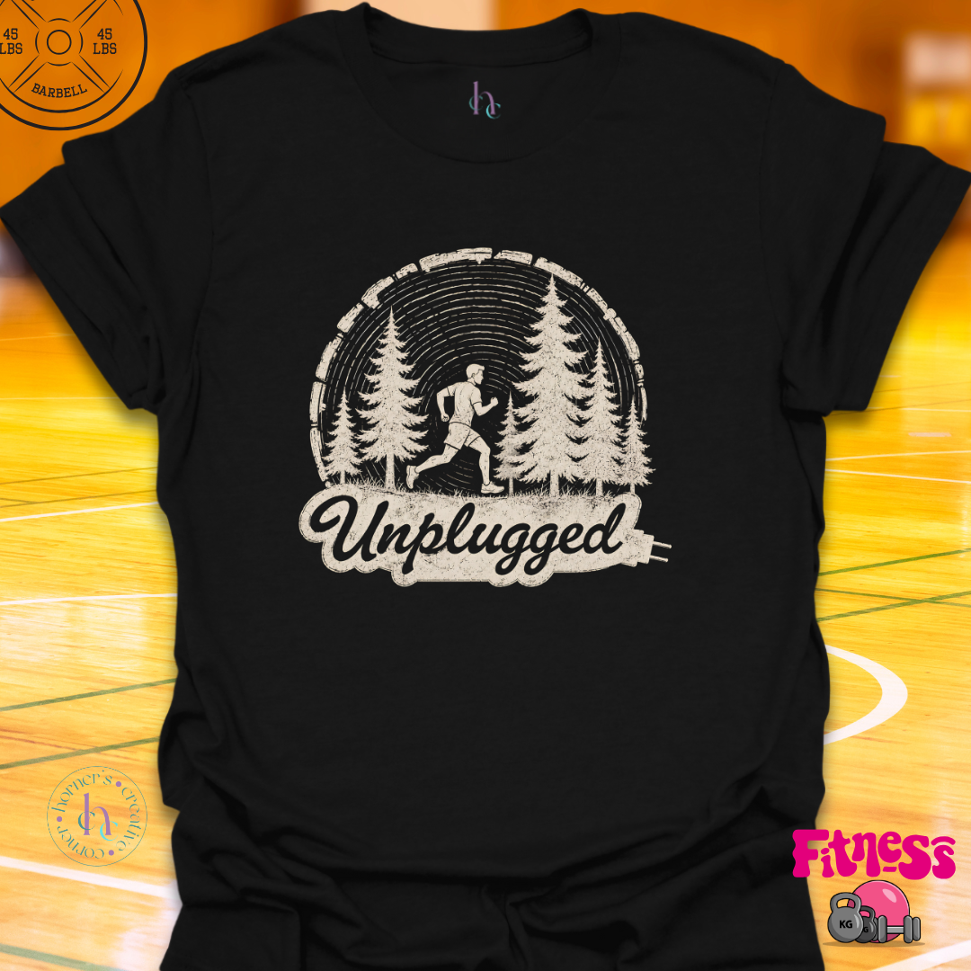 Unplugged Male T-Shirt