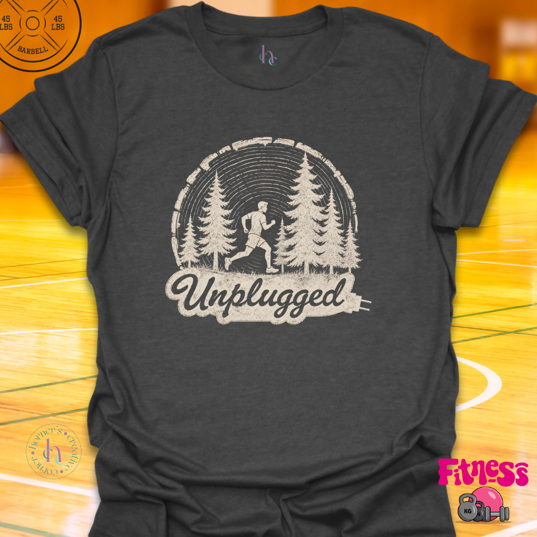 Unplugged Male T-Shirt