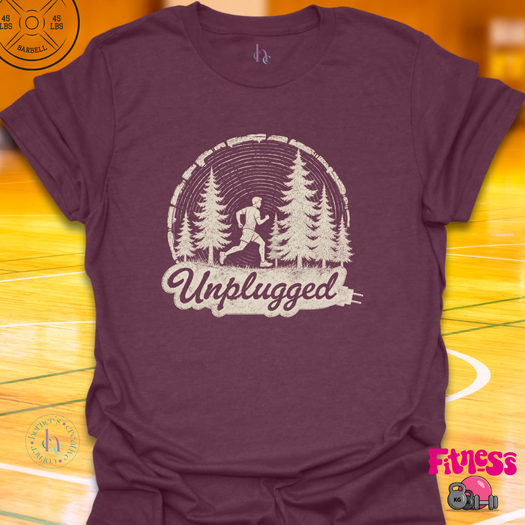Unplugged Male T-Shirt