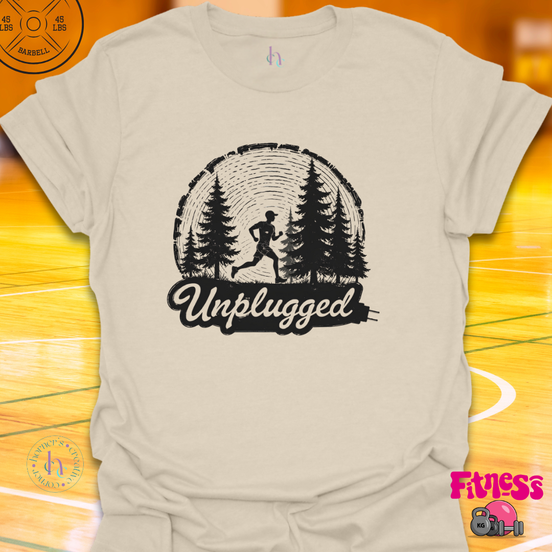 Unplugged Male T-Shirt