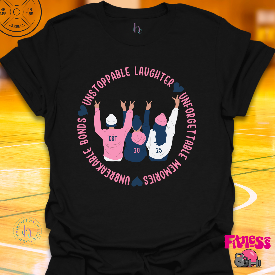 Unstoppable Laughter Custom Dated T-Shirt